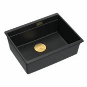 granitni umivalnik Logan 100 Black