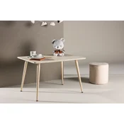 Venture Design Otroška jedilna miza Polar 51x80x60 cm bela