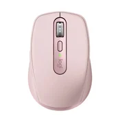 Logitech MX Anywhere 3S miška, Bluetooth, DarkField laser, roza
