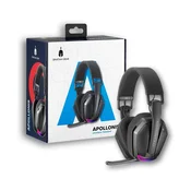 Brezžične igralne slušalke Spartan Gear Apollonis - črne (PC/PS4/PS5/SWITCH/SWITCH2)