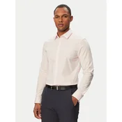 Calvin Klein Srajca LV04LB145G Svetlo rožnata Slim Fit