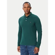Tommy Hilfiger Polo majica 1985 MW0MW20182 Zelena Regular Fit
