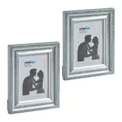 Northix Komplet okvirjev za slike 13 x 18 cm z paspartujem 2 kosa