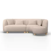 Bessagi Home Sedežna Garnitura Alba, Krem