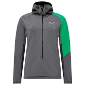 Ženska jopa Salewa NXT Hybrid z 1/2 zadrgo, tiha senca (M)