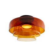 LEDS-C4 LED stropna svetilka Ravni Stropni jantar 3-stranski, CCT - Dnevna soba/jedilnica - Steklo
