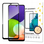 1 to 3 WOZINSKY KALJENO STEKLO POLNO LEPILO ZA SAMSUNG GALAXY A22 4G ZAŠČITA EKRANA