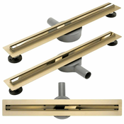Linearni odtok Rea Neo Slim pro Gold Gloss 90