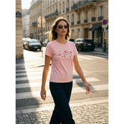 Sinsay - Pamučna majica sa printom My melody - roze