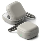 Ovitek Ringke Onyx Magnetic za Samsung Galaxy Buds 4/Buds 4 Pro - warm grey
