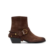 PINKO Kavbojski škornji Jane 07 SD0557P151 Temno rjava