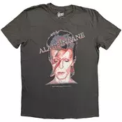David Bowie Aladdin Sane Charcoal Grey M Majica