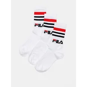 FILA Nogavice 3 para 581329 Bela
