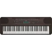 Yamaha PSR-E360 Keyboard z dinamiko Dark Walnut (Kot novo)
