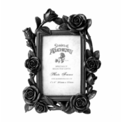 Dekoracija (foto okvir) ALCHEMY GOTHIC - Rose & Vine - Črna - SA17