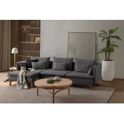 ATELIER DEL SOFA Ugaona garnitura Flexy Relax Anthracite