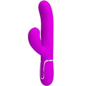 PRETTY LOVE PRETTY LOVE - PERLITA MULTIFUNKCIONALNI 3 V 1 VIBRATOR G-SPOT VIOLET, (22117035)