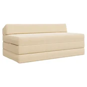 Sofa na razvlacenje Krem 120 x 60 x 49 cm Tkanina