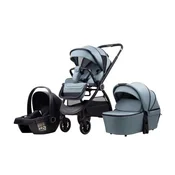 La Mama Kolica za bebe 3u1 Trio, Zelena