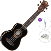 LAG BABYTKU-118SE Basic SET Black Soprano ukulele