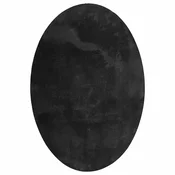 Vidaxl Preproge za površine HUARTE Črna 140 x 200 cm 100% poliester