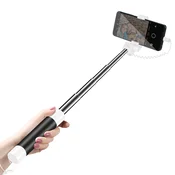 LINQ LinQ, Integrirano ogledalo USB C Selfie Pole z gumbom za zaklop, Bela, (5000192515)