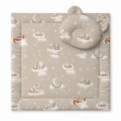 MY SWEET BABY Odeja in vzglavnik z medvedkom - 2-delni komplet - Twinkle Woodland