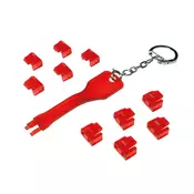 LOGILINK RJ45 port blokiranje (1x kulcs. 10x zár)
