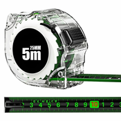 ER4 Samodejno Zaklepanje Merilnega Traku 5M X 25Mm Fluorescenčni