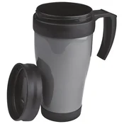 ŠALICA TERMO 400ML PVC EASY 561007 METALIK SIVA