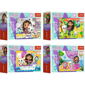 Trefl Display Puzzle Gábina's magical house: Colorful day 20 kosov (24 kosov)