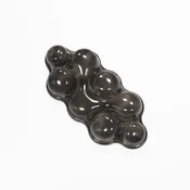 INF Ergonomsko prozorno silikonsko podlogo za miško za udobje in podporo Black, (5000071765)