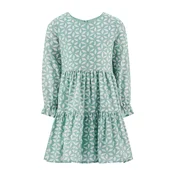 happy girls Obleka pastelno zelena/off-bela