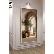 Wallity Dekorativna uramljena slika, 70x33cm, Šarena