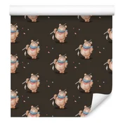 Tapeta z indijskim medvedom za dnevno sobo in spalnico 50x1000 cm