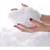 shumee VLOŽEK ZA BLAZINO SILIKONSKA KROGA UMETNI PUH 1KG