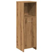 Vidaxl Kopalniška omarica Artisan Oak 30x30x95 cm Inženirski les