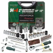Rock FORCE Rockforce nasadni komplet orodja 1/4 in 1/2, 94-delni, 6-kotni FS-26256