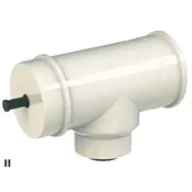 Almeva Kondenzator dimnih plinov Almeva LIL T-kos merjenje pretoka ODPRTJE DN80/110 RDEČE (DO DN60/100) LPTL53