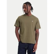 Calvin Klein Jeans Majica Easy Monologo LV04RC275G Khaki Regular Fit