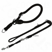 Hunter Freestyle komplet: ogrlica + crni povodac - Velicina ogrlice max. 55 cm + povodac 200 cmBESPLATNA dostava od 299kn