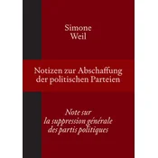 Notizen zur Abschaffung der politischen Parteien | Note sur la suppression générale des partis politiques