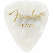 Fender 351 Shape White Moto Heavy trzalice