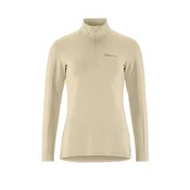 Craft CORE GAIN MIDLAYER W, puli ž.poh zip, bež 1909497