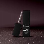 Flexy Hybrid Gel-FLASH ROSE BLACK Trajni gel lak za nokte UV i LED | SILCARE | Kozmo