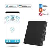 Tuya SmartLife enojno Zigbee stikalo z N črno