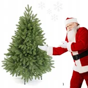 Umetno božično drevo 100% PE smreka RealTree 3D 100 cm majhno kot naravno živo drevo
