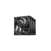 DEEPCOOL FD12 V2 3-u-1 ventilator za hladenje sustava, 12 cm, crni (3 komada u pakiranju) R-FD12V2-BKNPN3-G