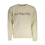 LA MARTINA Muški duks XMF006-FP543_BIANCO_04186, Krem