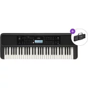 Yamaha PSR-E383 Cover SET Keyboard z dinamiko Black